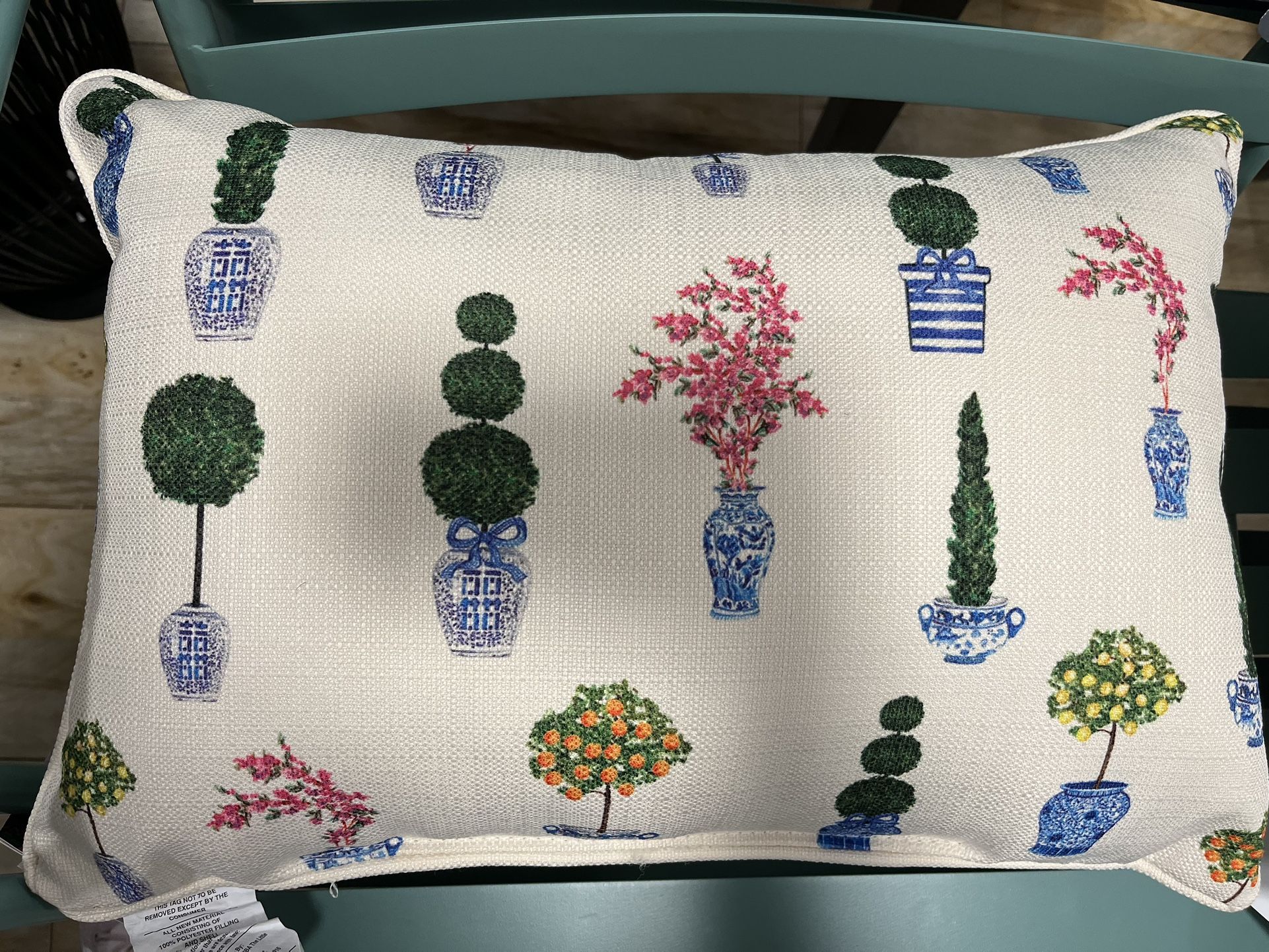 One Beautiful Topiary Pillow 