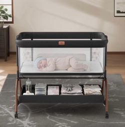 BabyBond Bassinet Bedside Crib, 3-in-1