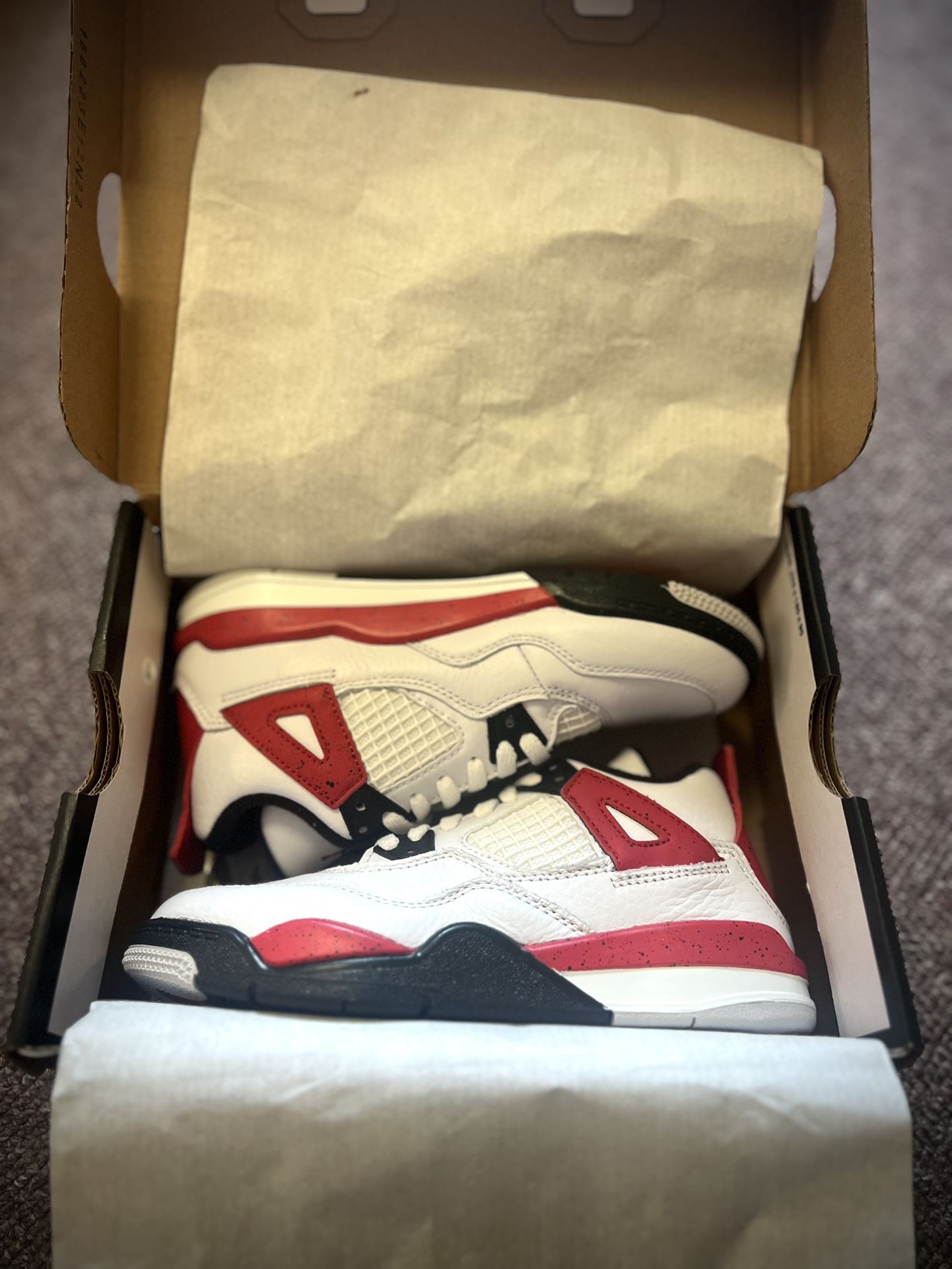 Jordan 4 retro red cement Size 13c