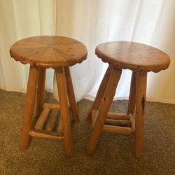 Wooden End Tables 
