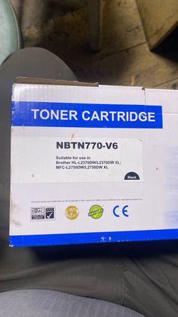 NBTN770-V6 Black Toner Cartridge for Brother