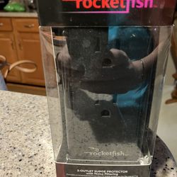 Rocketfish 2 Outlet Surge Protector With Noise Filtering 