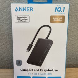 NEW Anker 332 5-in-1 USB-C Hub