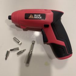 Blue Ridge Tools Rechargeable Screwdriver 