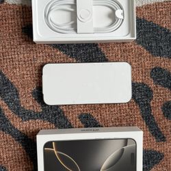 iPhone 16pro 128gb Unlocked New Open Box Warranty Till 28th March 2026