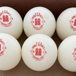 Double Happiness Ping Pong Balls
