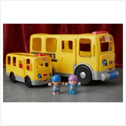 Fisher-Price Little People School Bus Toy Set