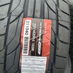 255/45/18 Nitto g2