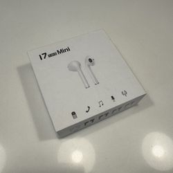 i7 TWS Mini Bluetooth Ear Buds Apple Style White