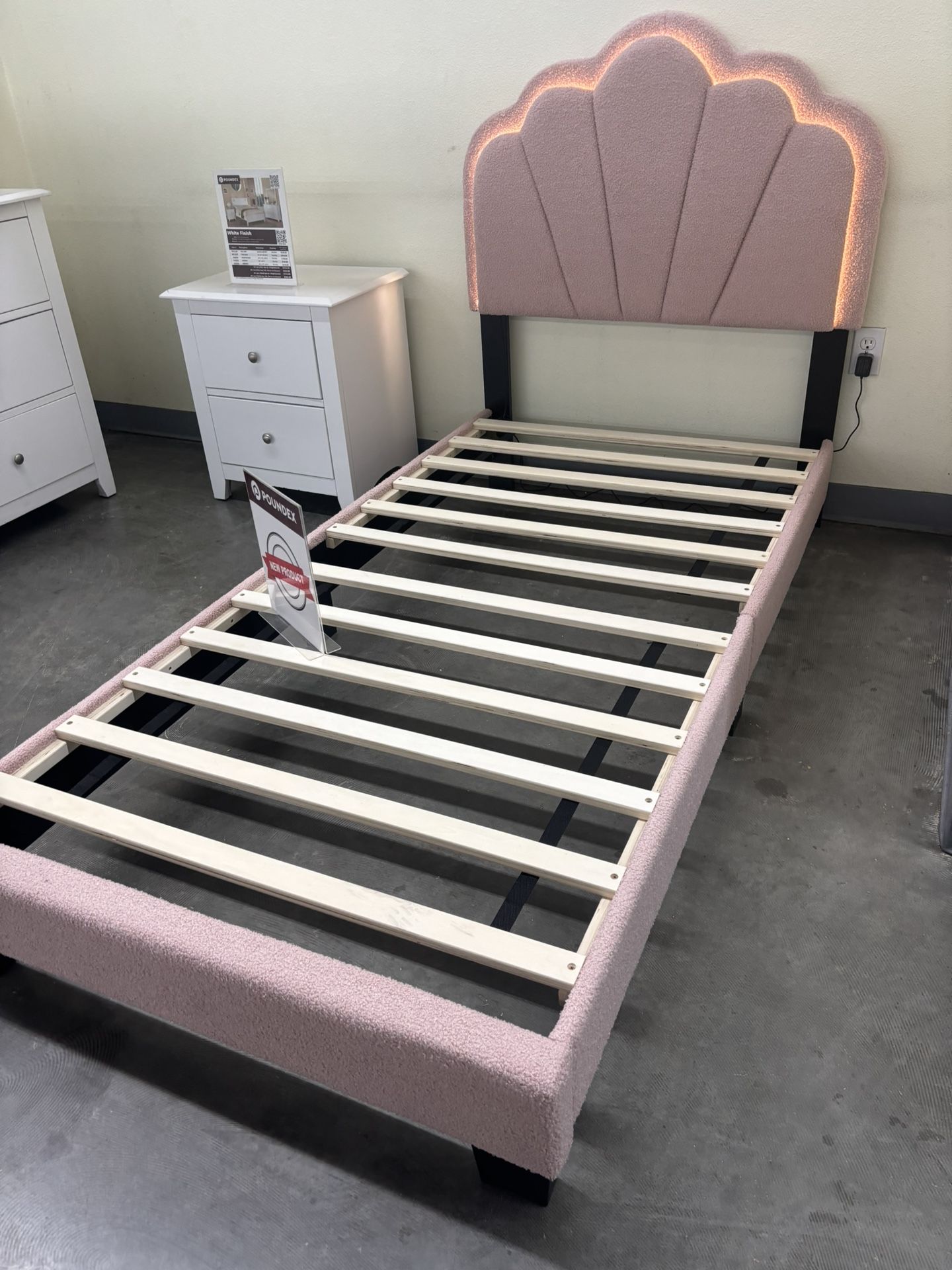 Twin Size Bed Frame With Mattress 