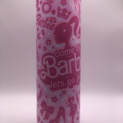 Barbie Gifts Stocking Stuffers Barbie Tumbler Barbie Thermo Barbie Coffee Cup New In Box With Straw 
