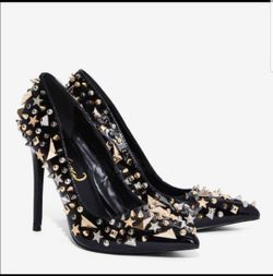 Privileged Galaxy Studded Heels Size 10