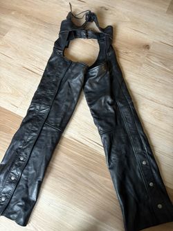 Leather chaps XXS