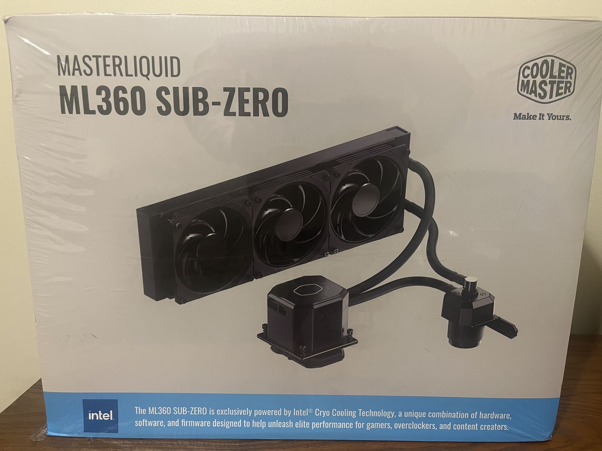 MasterLiquid ML360 SUB ZERO (CPU Liquid Cooler)