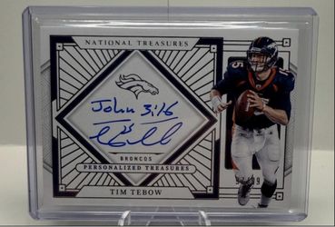 Tim Tebow National Treasure 3:16 auto /99