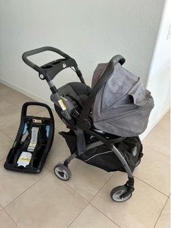 Graco SnugRide Elite stroller and car seat base
