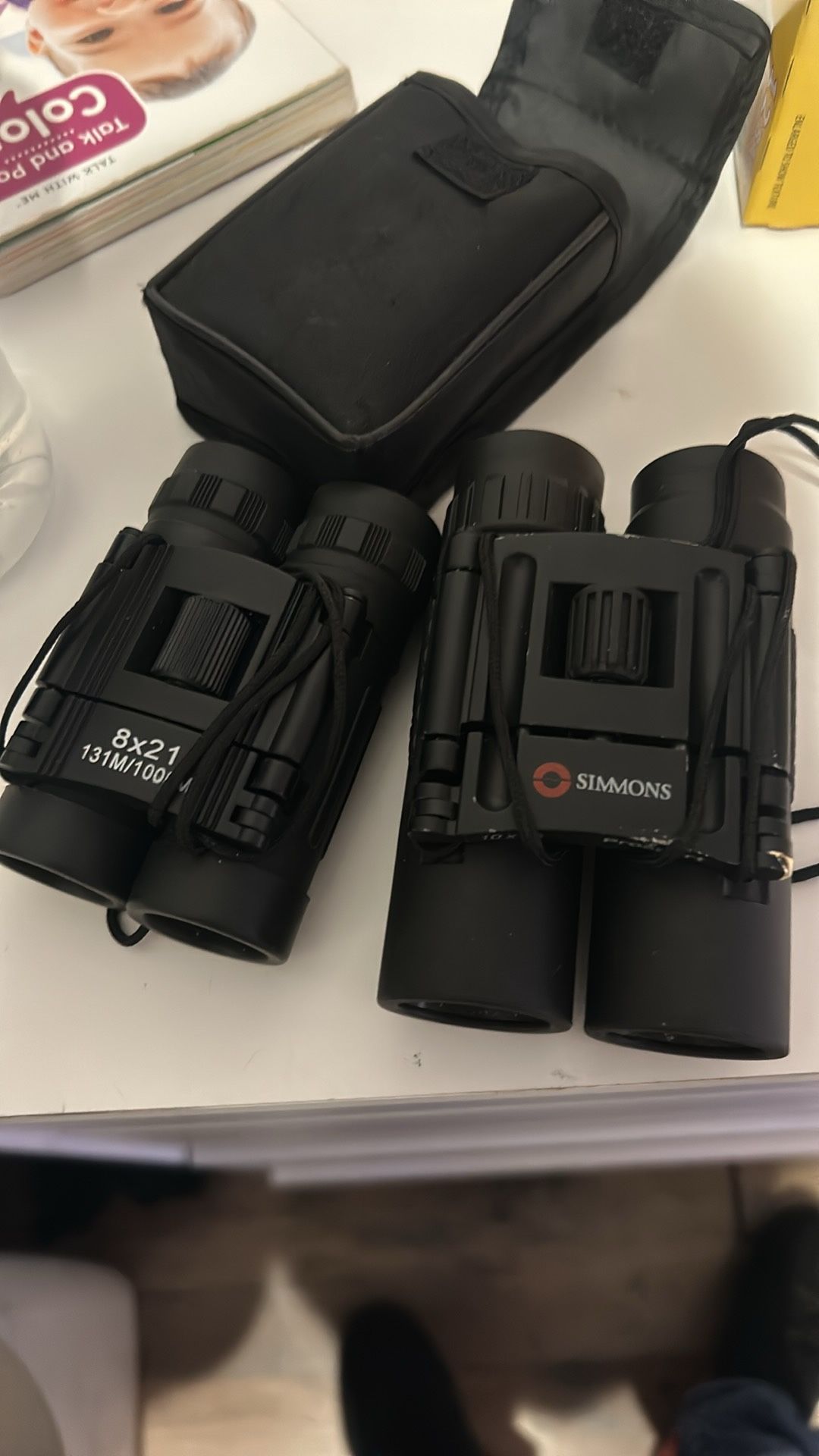 2 binoculars