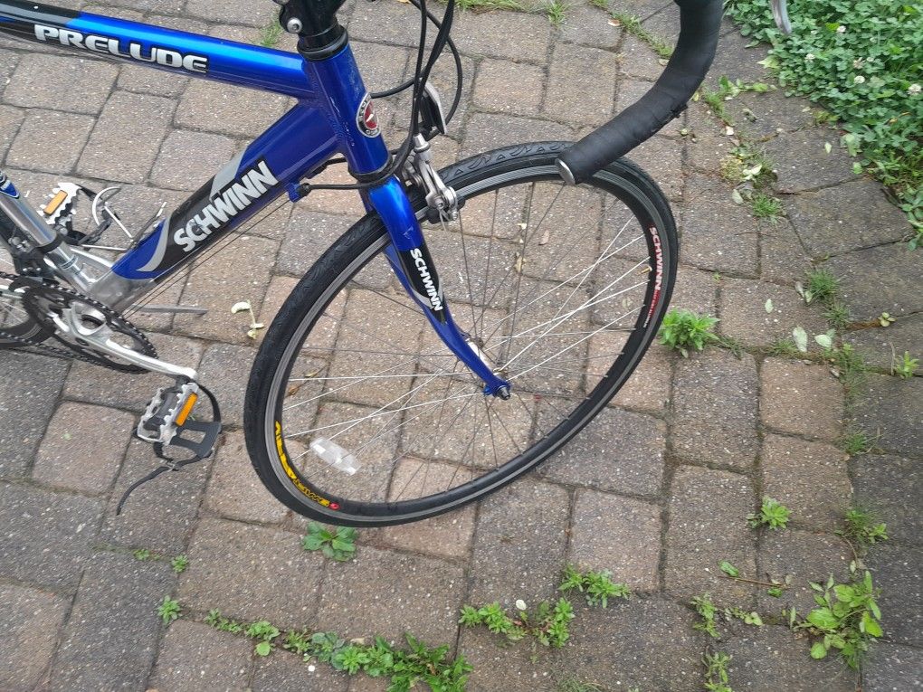 Rare Vintage Schwinn Prelude Road Bike 22 Inch Frame Ready To Ride A