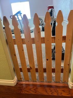 Handmade Wooden Safety Gate for Dogs/Kids