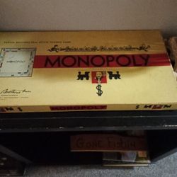 Vintage Monopoly Board Game 