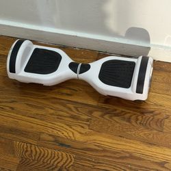 Used Hoverboard For Parts Or Repair Untested No Charger White 