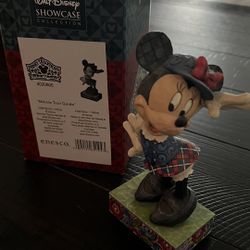Walt Disney Showcase//Jim Shore Minnie Tour Guide Figurine