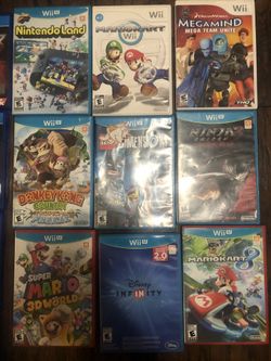 Playstation, Wii U video games