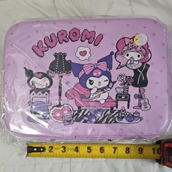 New Sanrio Kuromi Hard Make Up Case