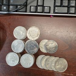 Silver peace dollars