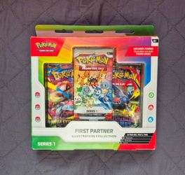 Pokemon First Partner Illustration Collection Series 1