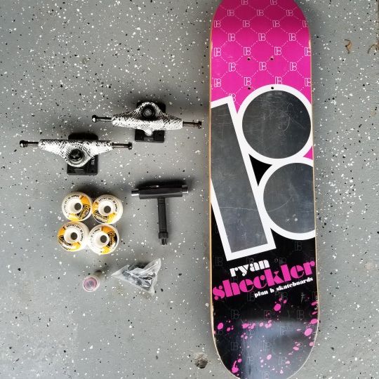Ryan Scheckler 7.3 Plan B Skateboard Complete