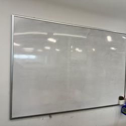 6x4 foot glass white board