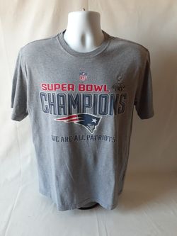 Nike New England Patriots men's grey short sleeve t-shirt size L