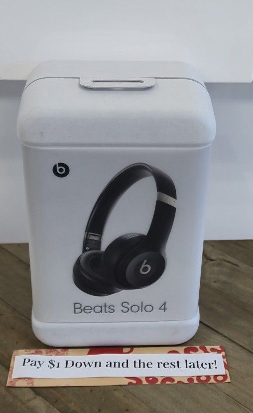 New-Beats Solo 4 -Wireless Headphones - Payments Available - Pay $1 Down To take It home