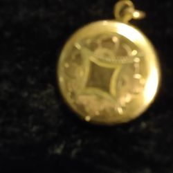 14k Gold Filled Picture Locket 1920s