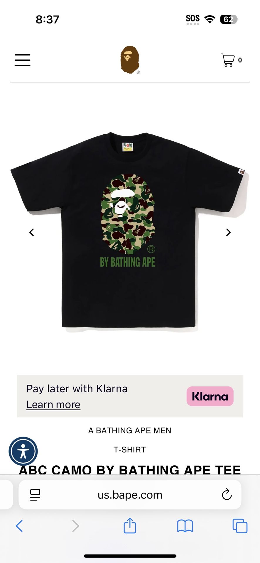 Selling my Bape shirt