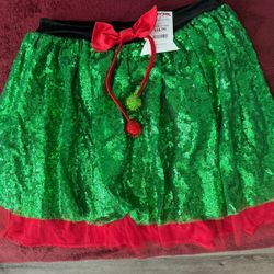 BRAND NEW- Christmas Skirt