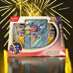 Pokèmon 30th Celebration Greninja Ex Box