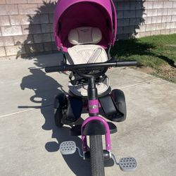 Bentley Fuchsia Pink 6-In-1 Stroller/Trike