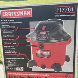 16 Gal craftsman Shop Vacuum 