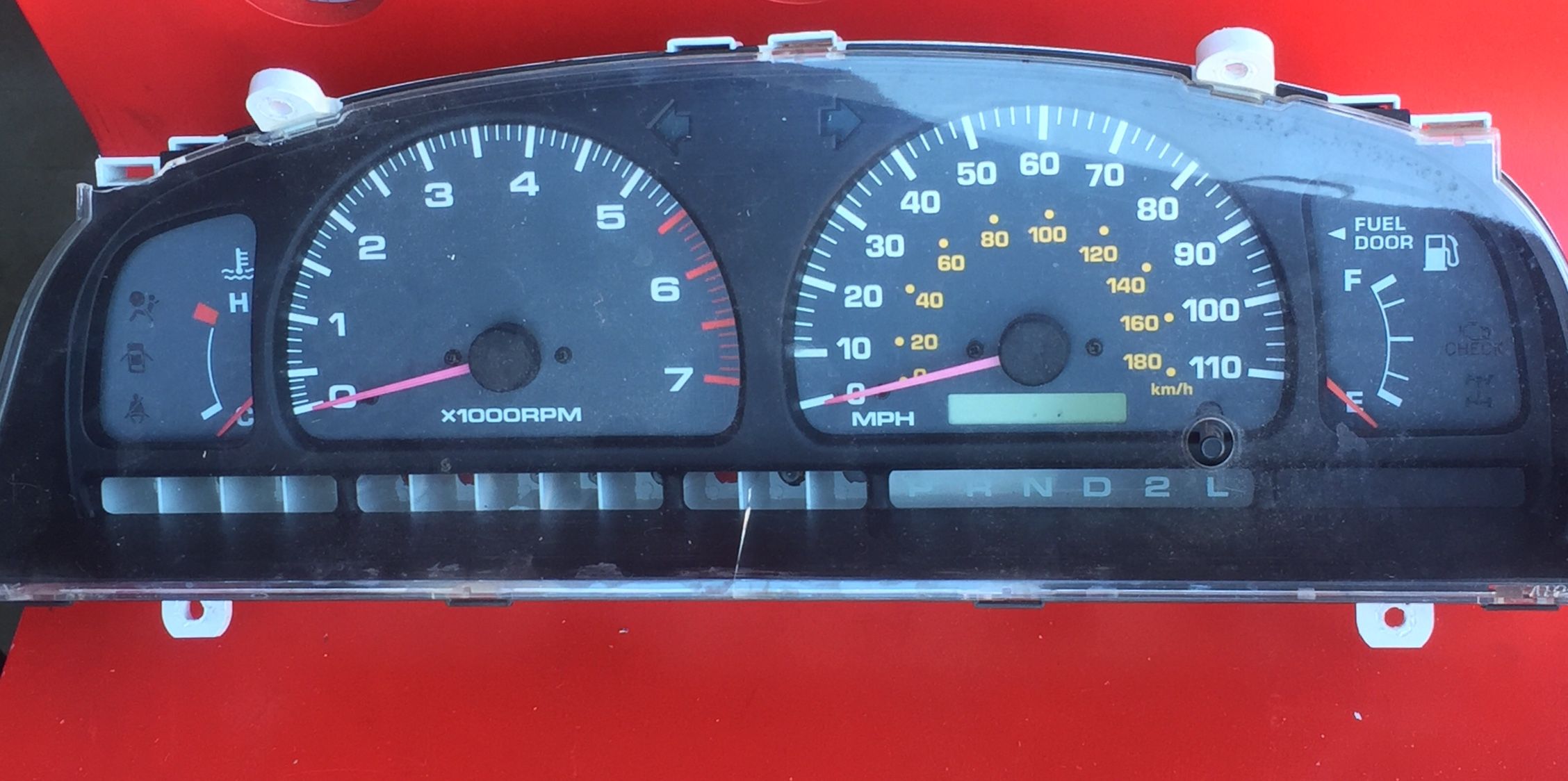 3rd Gen 4Runner Toyota Speedometer 4x4