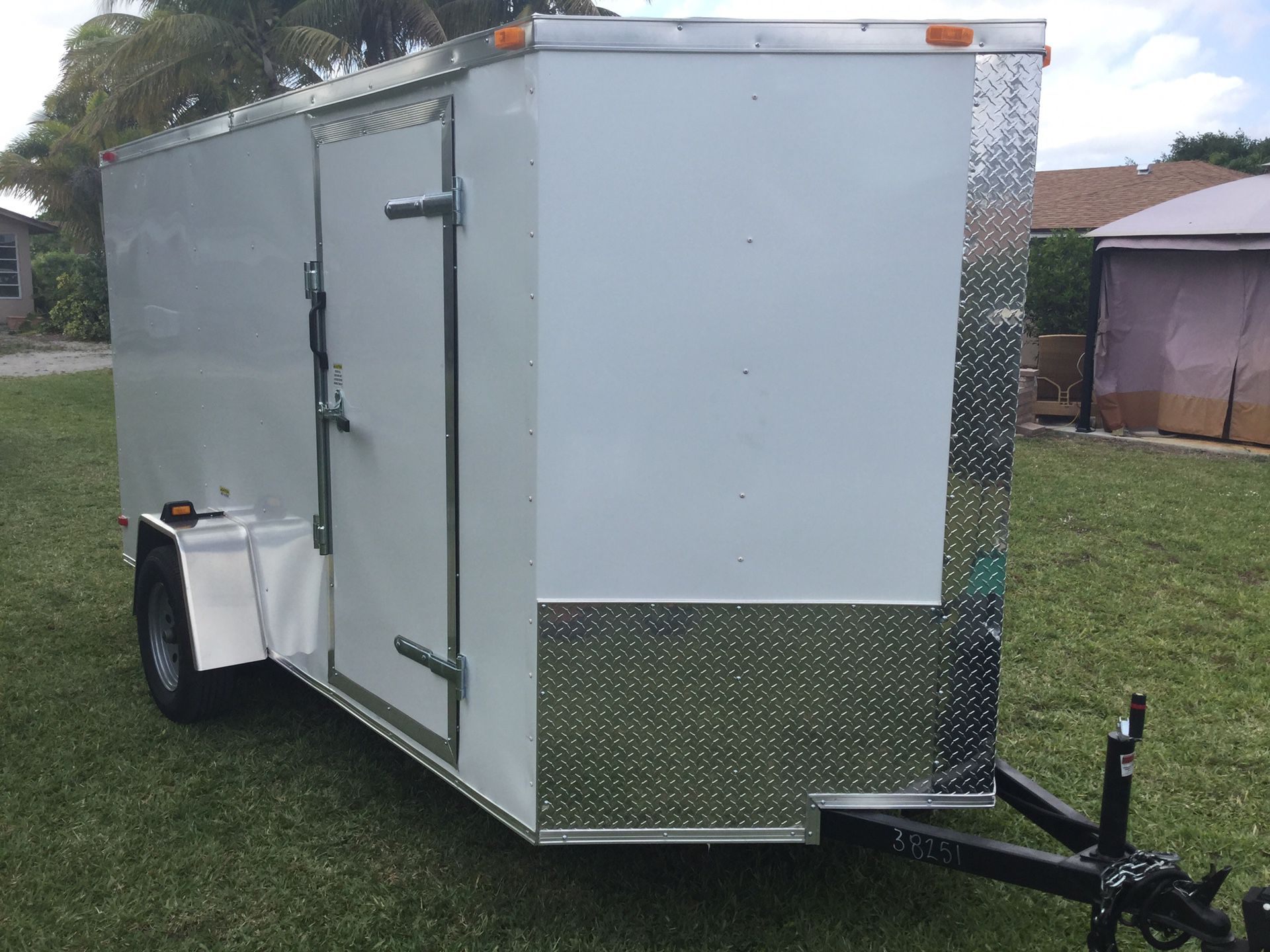 2019 Brand New 6’ x 14’ Enclosed Trailer with Reinforced Ramp Door