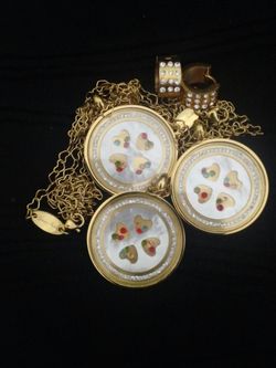 Stainless steel gold plated new