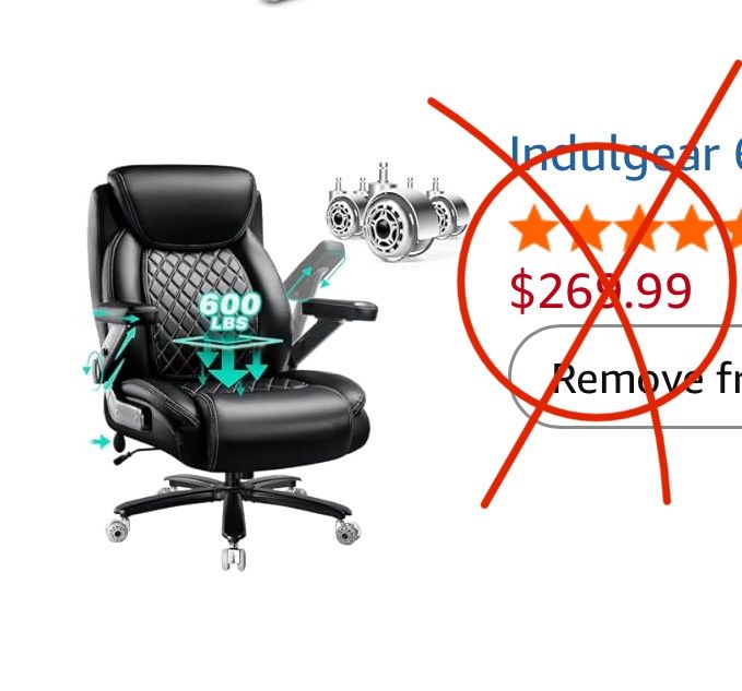 New Large Heavy Duty Office Chair with 5D Flip Arms, Big and Tall Office Chair with Pocket Spring Cushion, Extra Wide Desk Chair with Adjustable Lumba