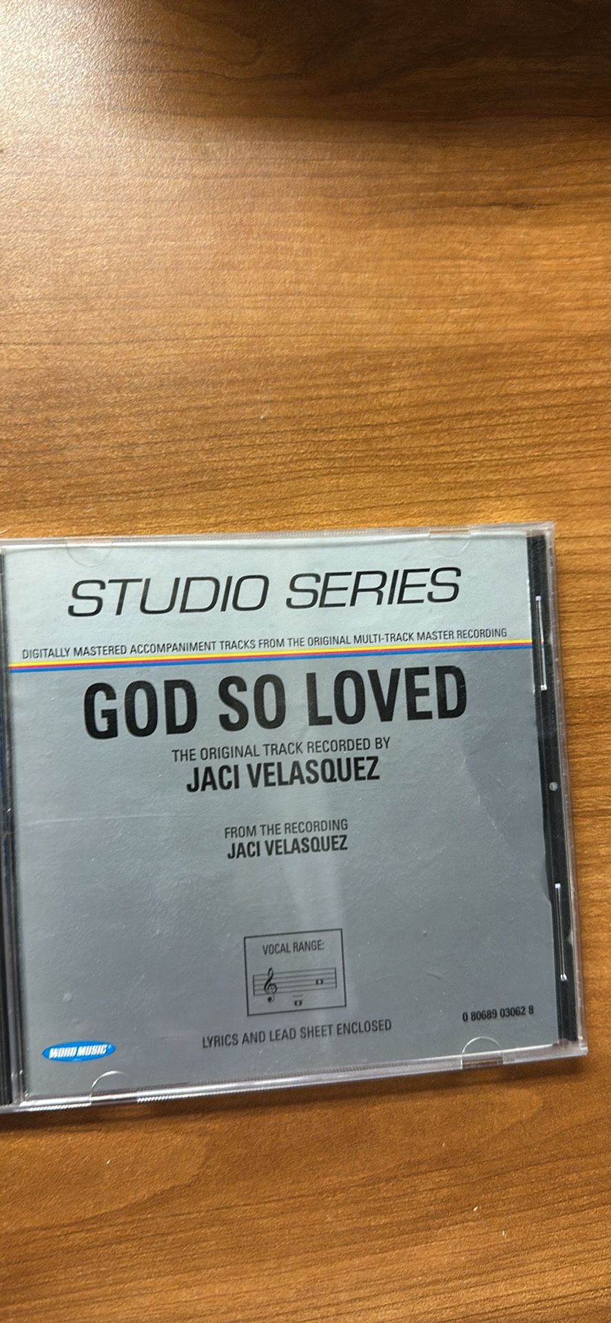 Jaci Velasquez God So Loved Soundtrack CD + Lyrics and Lead Sheet