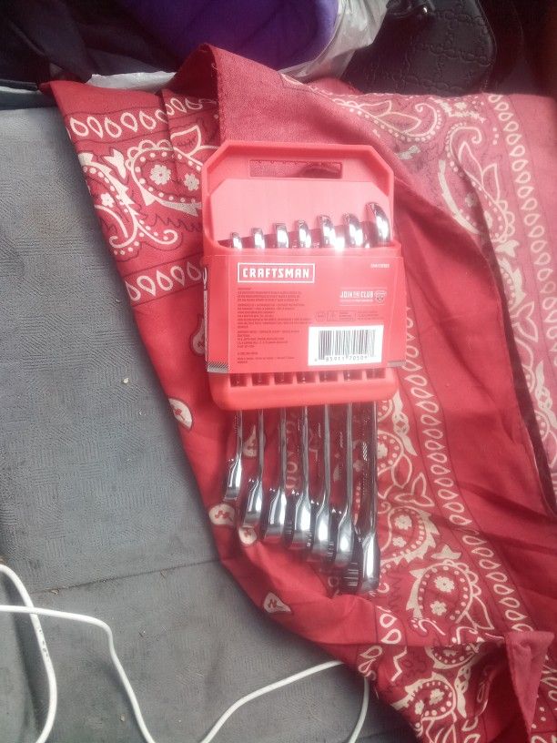 Craftsman Metric Reversible Ratcheting Wrenches 