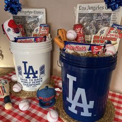 🎁 LA Dodgers World Series Valentine’s Day Gift Basket