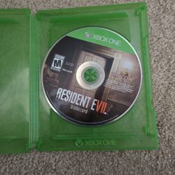 Xbox One Game Resident Evil Biohazard 