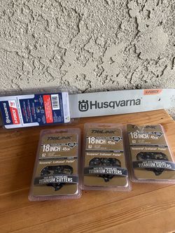 Husqvarna X-Force 16" Bar + 3 TriLink 18" Chains