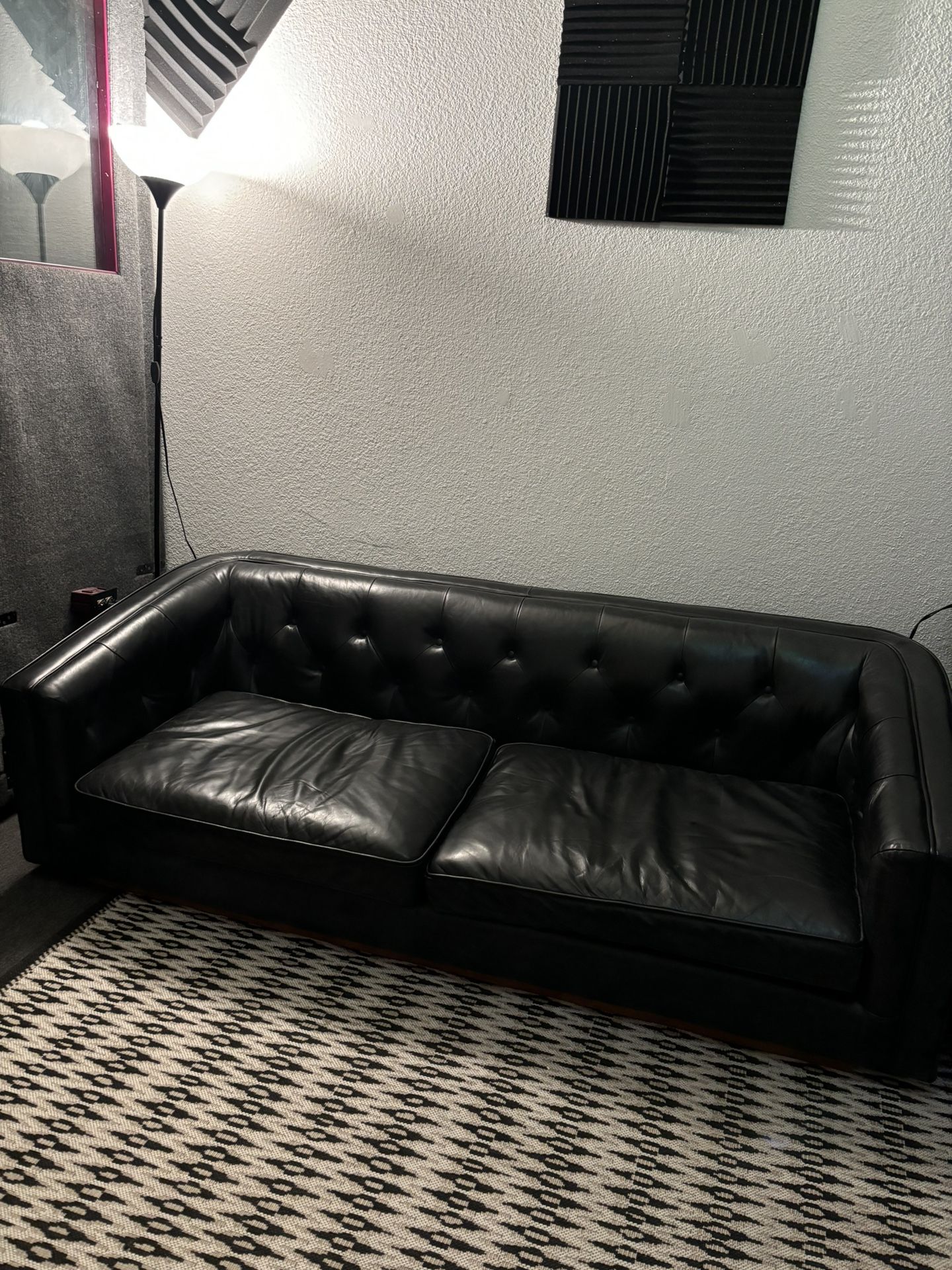 Vintage Leather Couch.